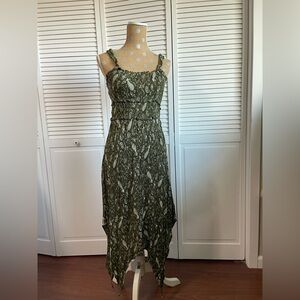 Derek Heart Green boho dress